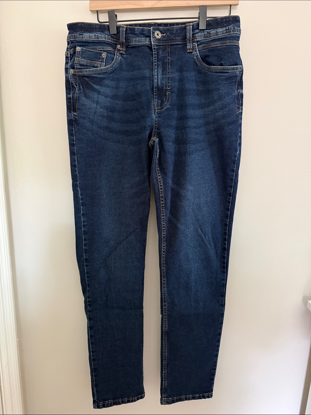 Calvin Klein Indigo Casual Tapered Jeans